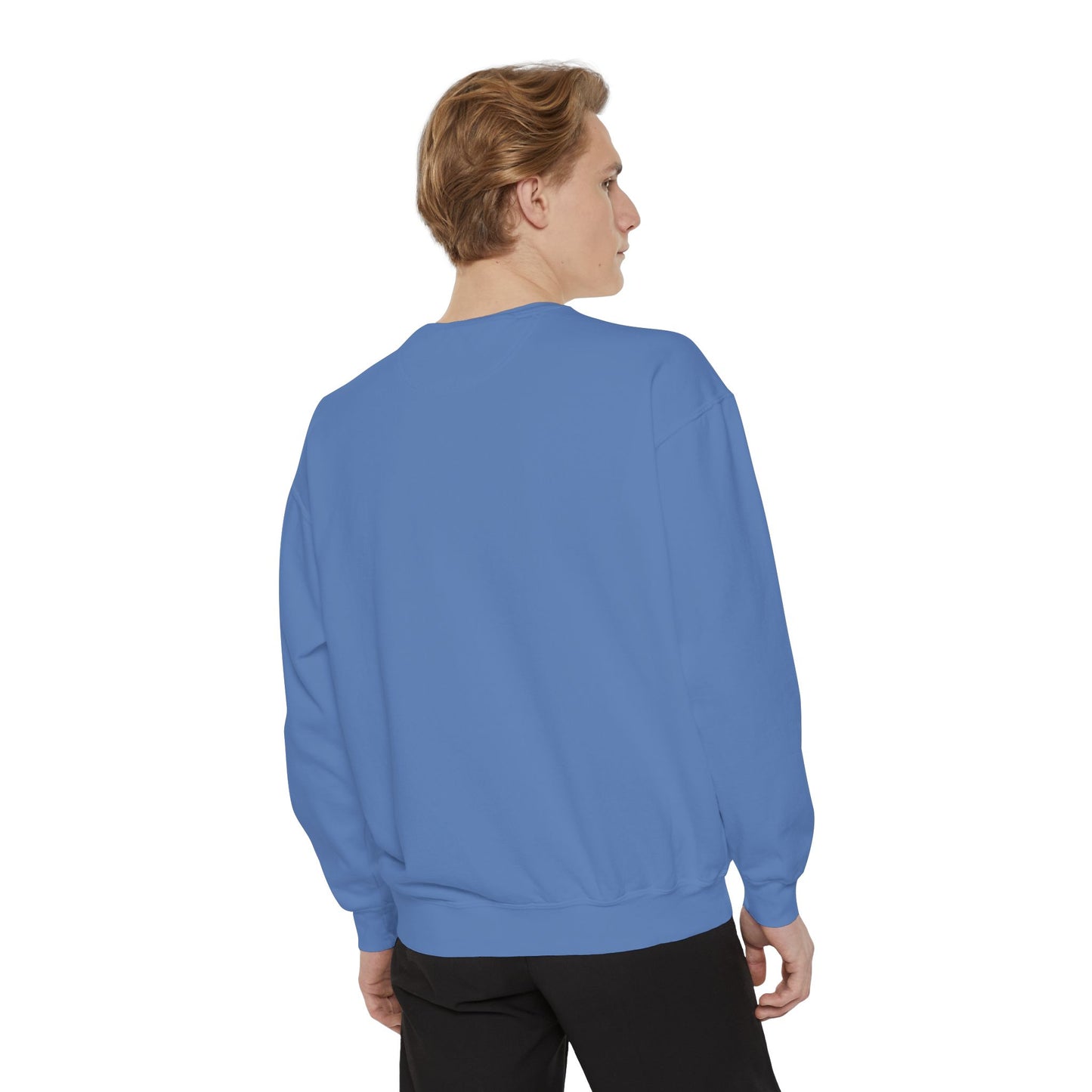 Colorful Abstract Art Crewneck Sweatshirt - The Power of Dance I by Alvin Clayton