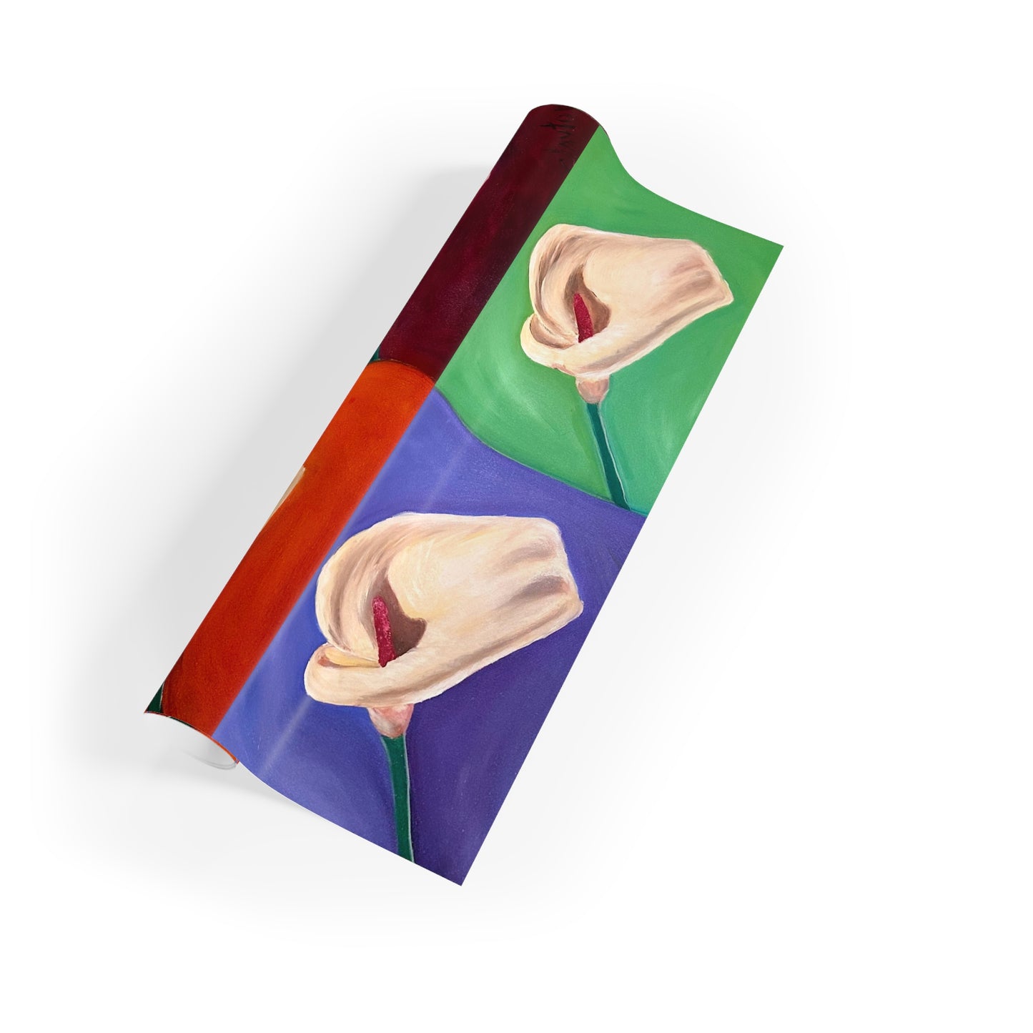 Floral Gift Wrapping Paper Roll - Elegant Decorative Wrap for All Occasions