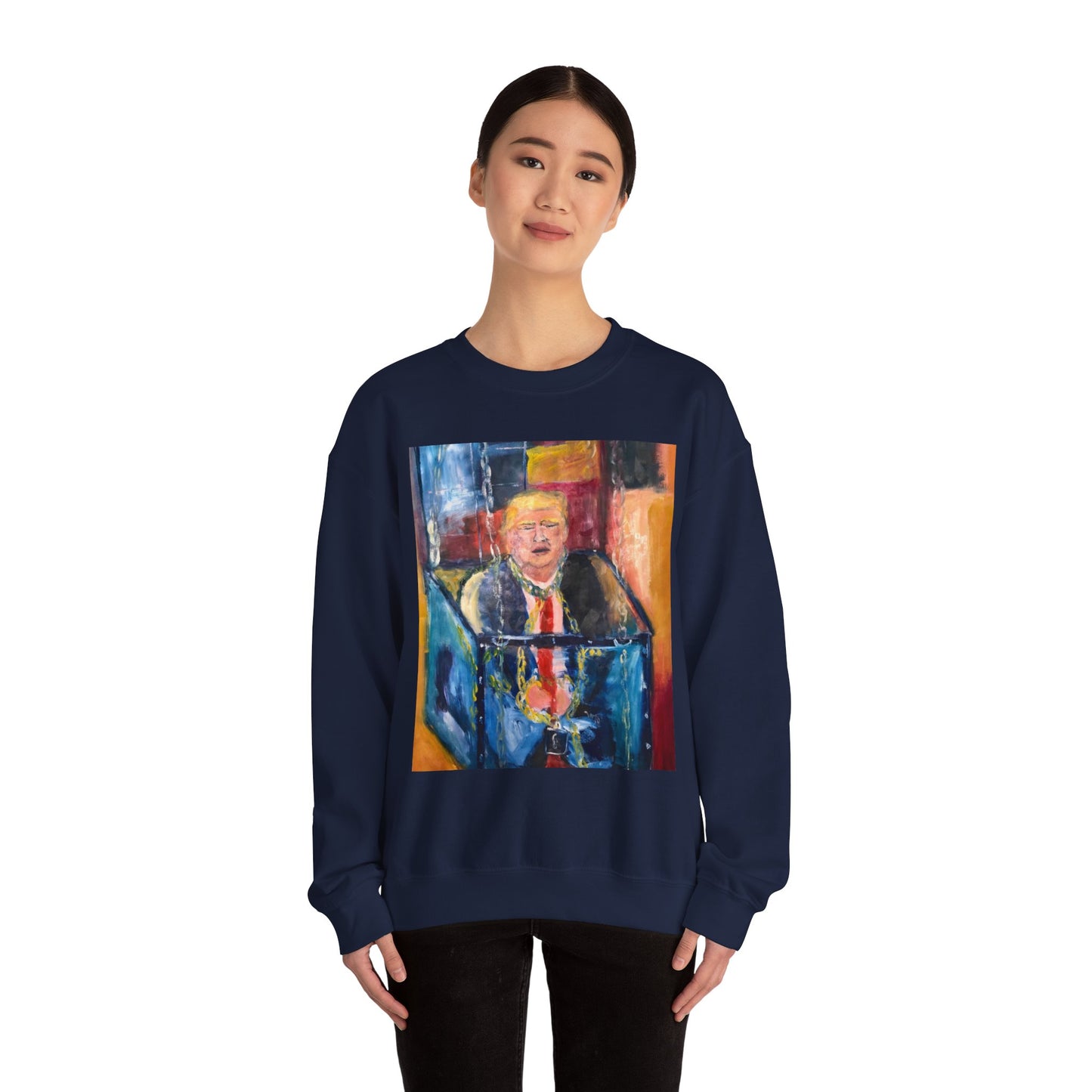 Graphic Sweatshirt - Alvin Clayton Political Statement Sweater