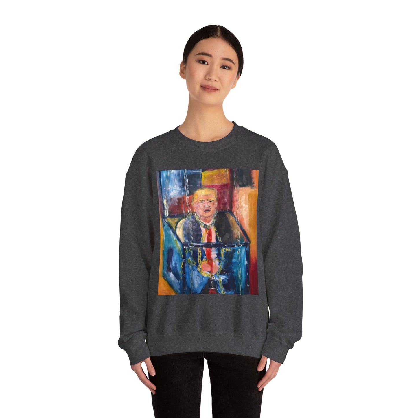 Graphic Sweatshirt - Alvin Clayton Political Statement Sweater