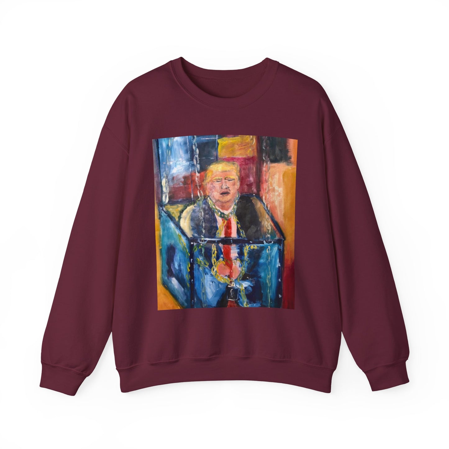 Graphic Sweatshirt - Alvin Clayton Political Statement Sweater