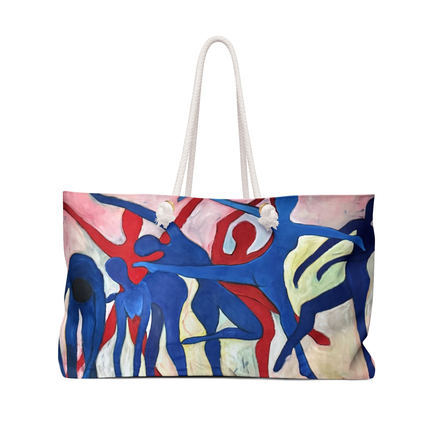 Abstract Dancers Weekender Tote Bag / Oversized Tote