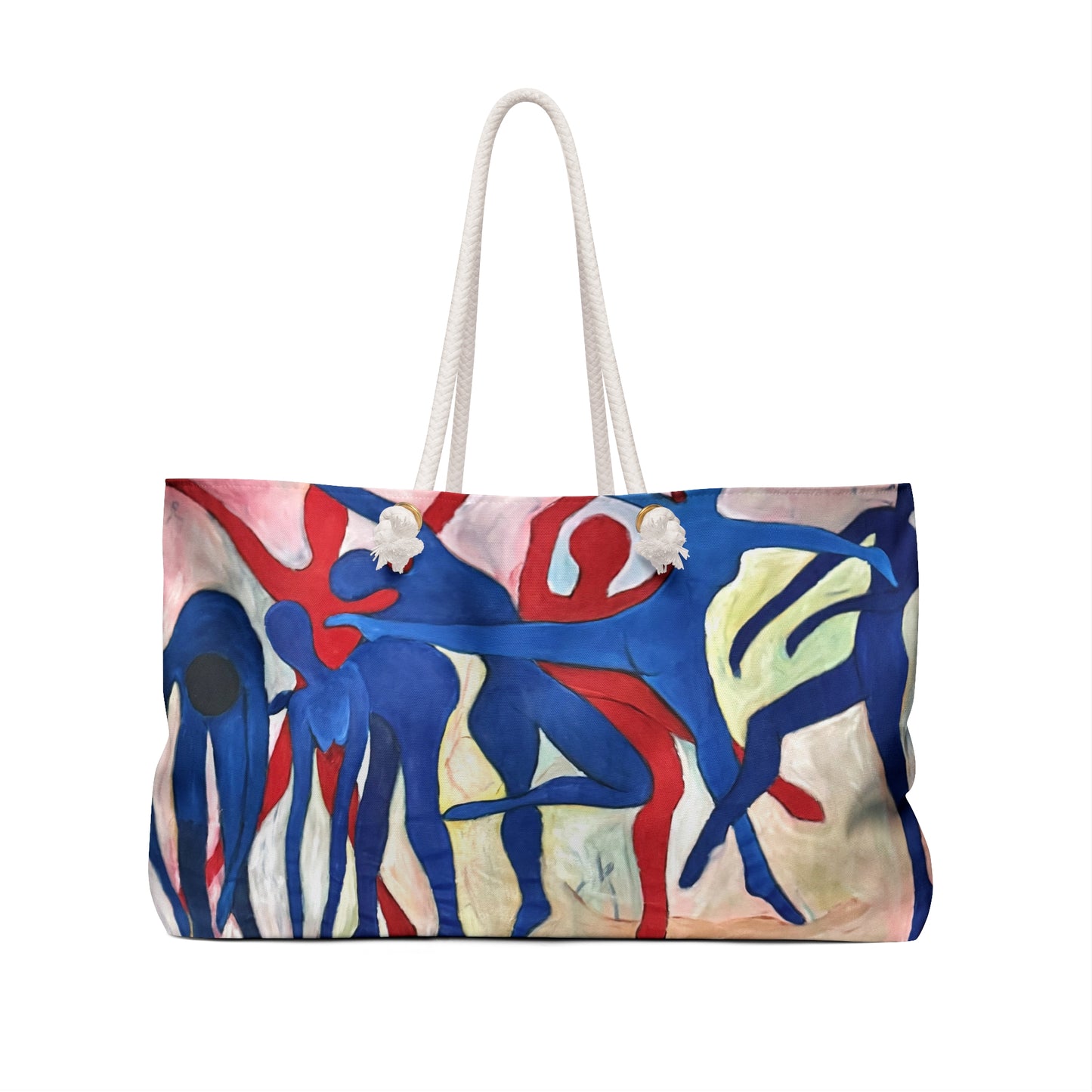Abstract Dancers Weekender Tote Bag / Oversized Tote