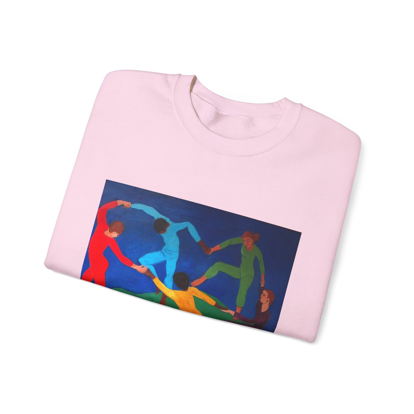 Colorful Artistic Crewneck Sweatshirt for Creative Spirits