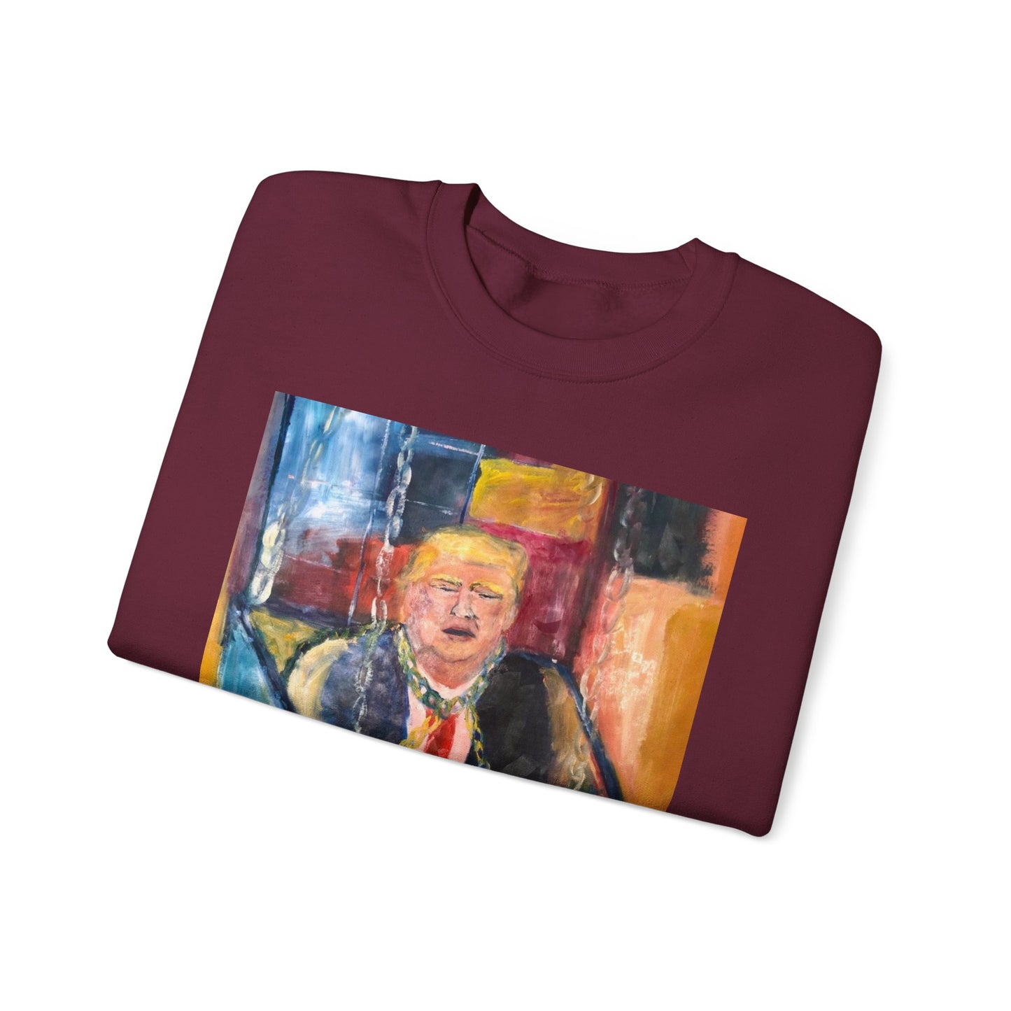 Graphic Sweatshirt - Alvin Clayton Political Statement Sweater