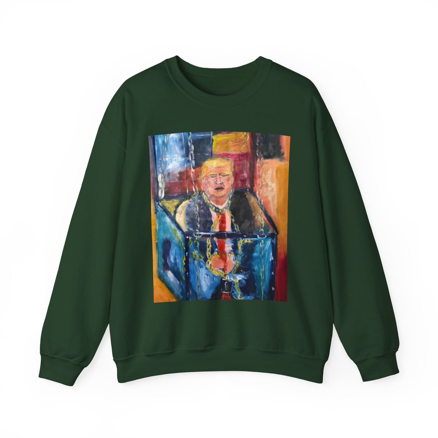 Graphic Sweatshirt - Alvin Clayton Political Statement Sweater