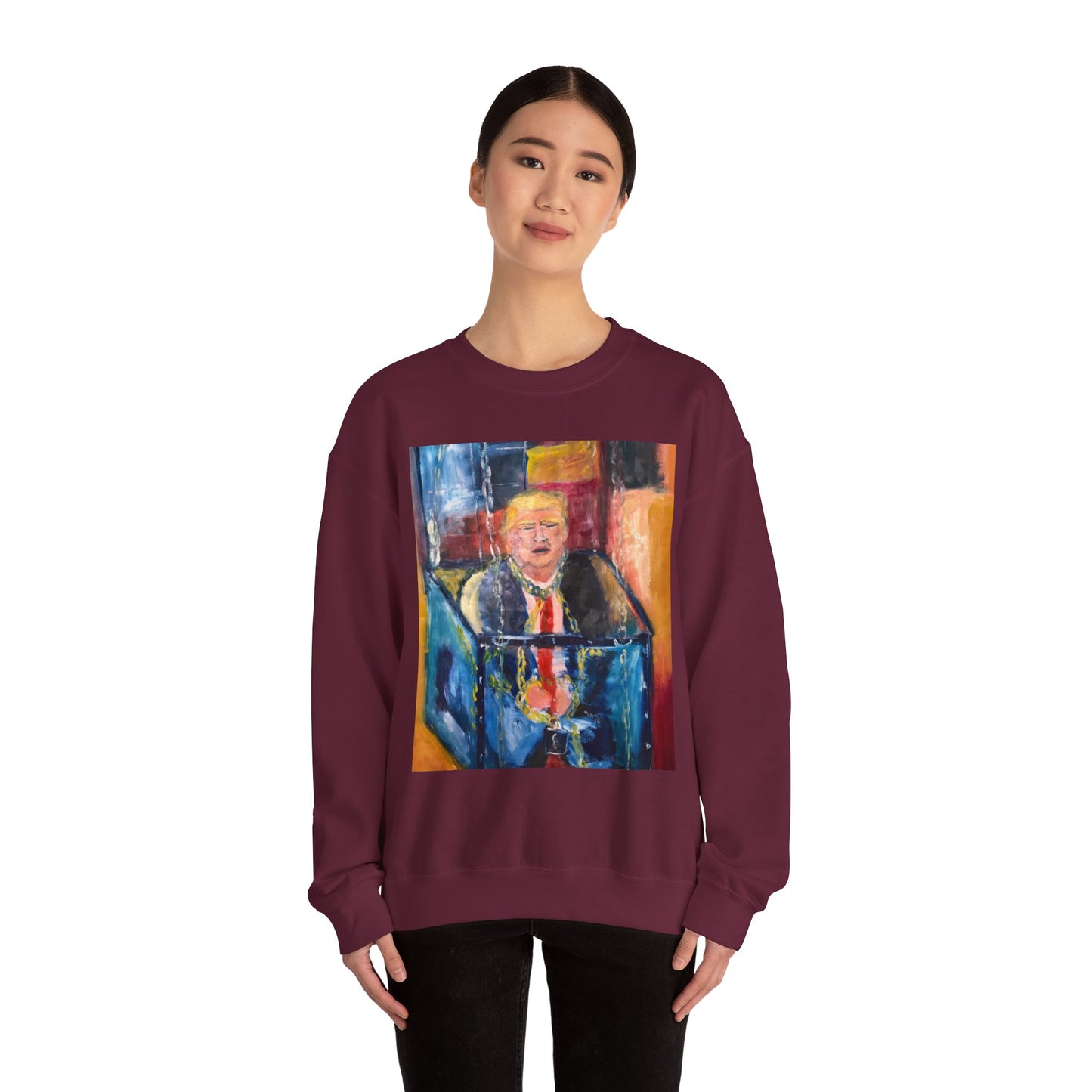 Graphic Sweatshirt - Alvin Clayton Political Statement Sweater