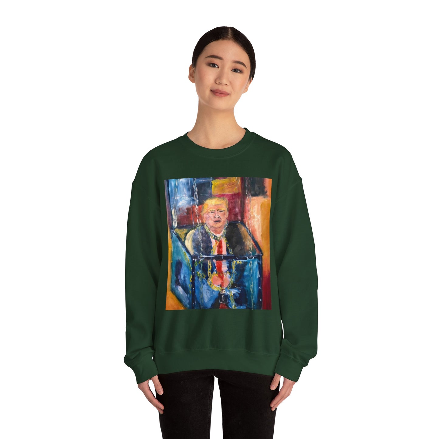 Graphic Sweatshirt - Alvin Clayton Political Statement Sweater