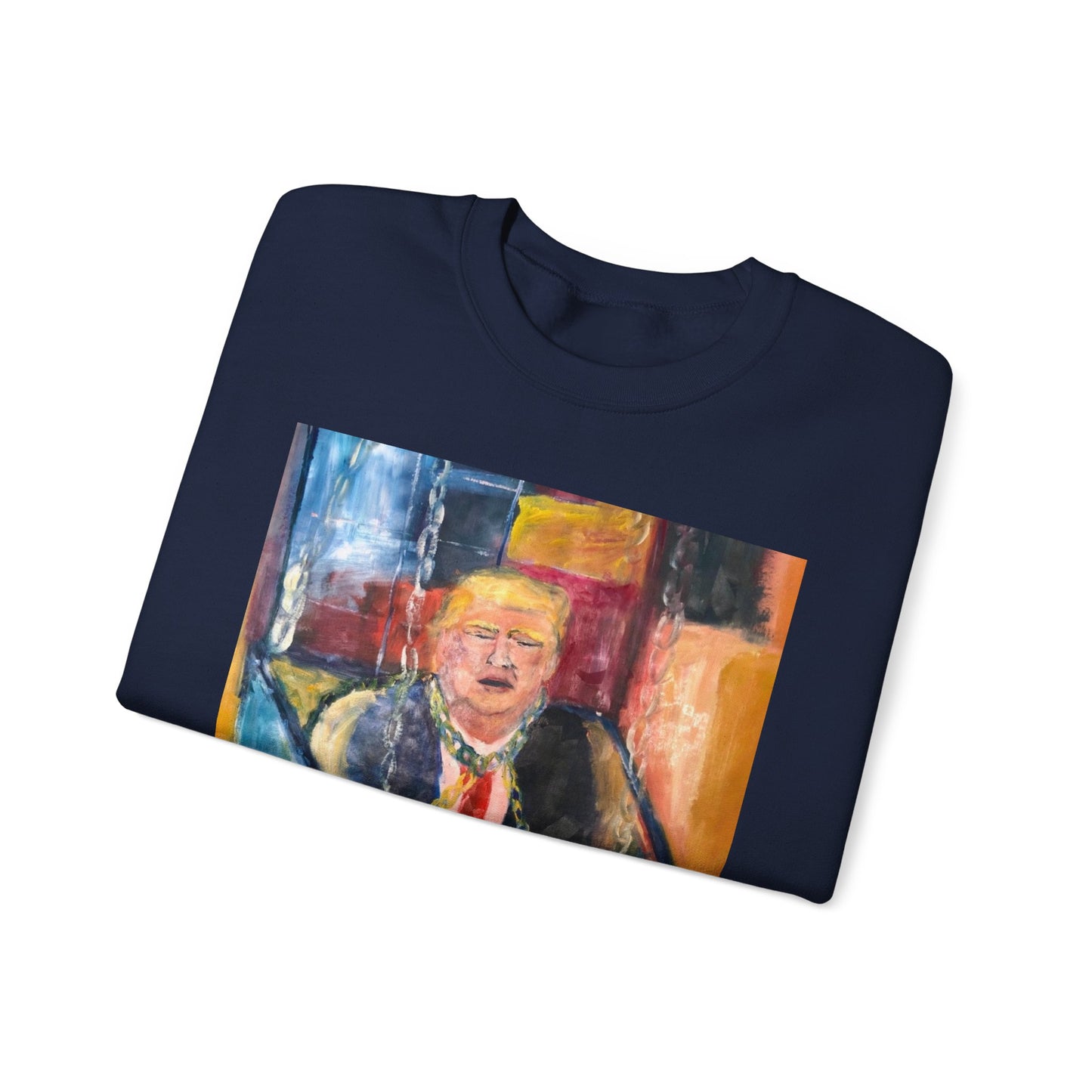 Graphic Sweatshirt - Alvin Clayton Political Statement Sweater