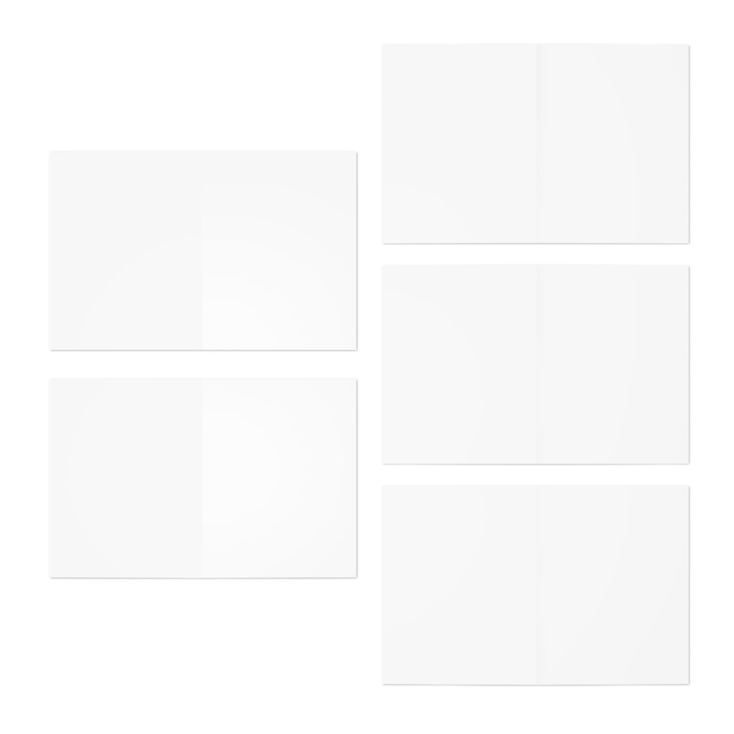 Greeting Cards - Colorful Matisse Inspired Art (5-Pack)