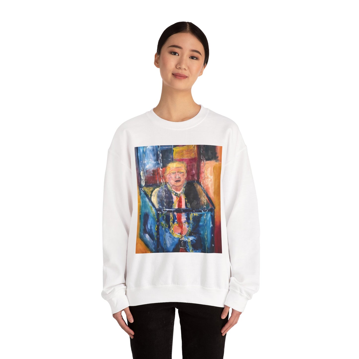 Graphic Sweatshirt - Alvin Clayton Political Statement Sweater