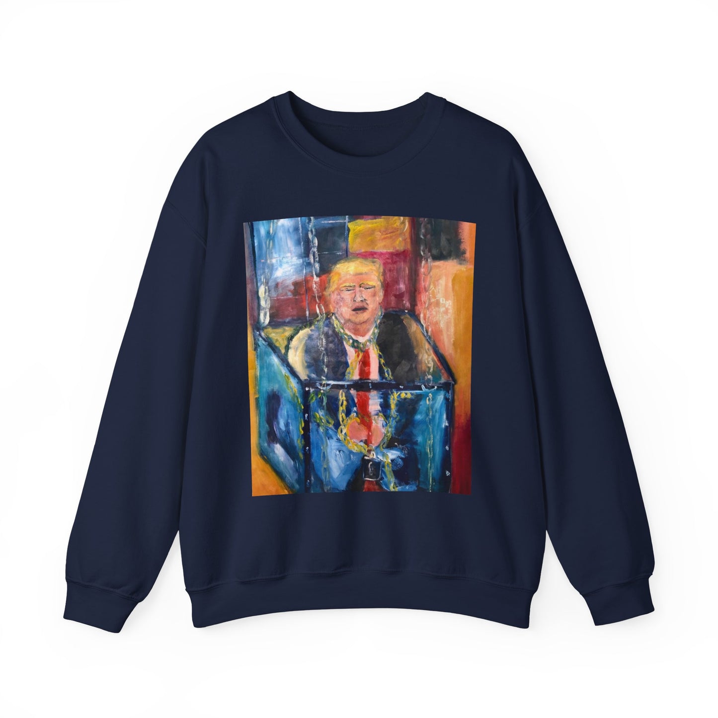 Graphic Sweatshirt - Alvin Clayton Political Statement Sweater