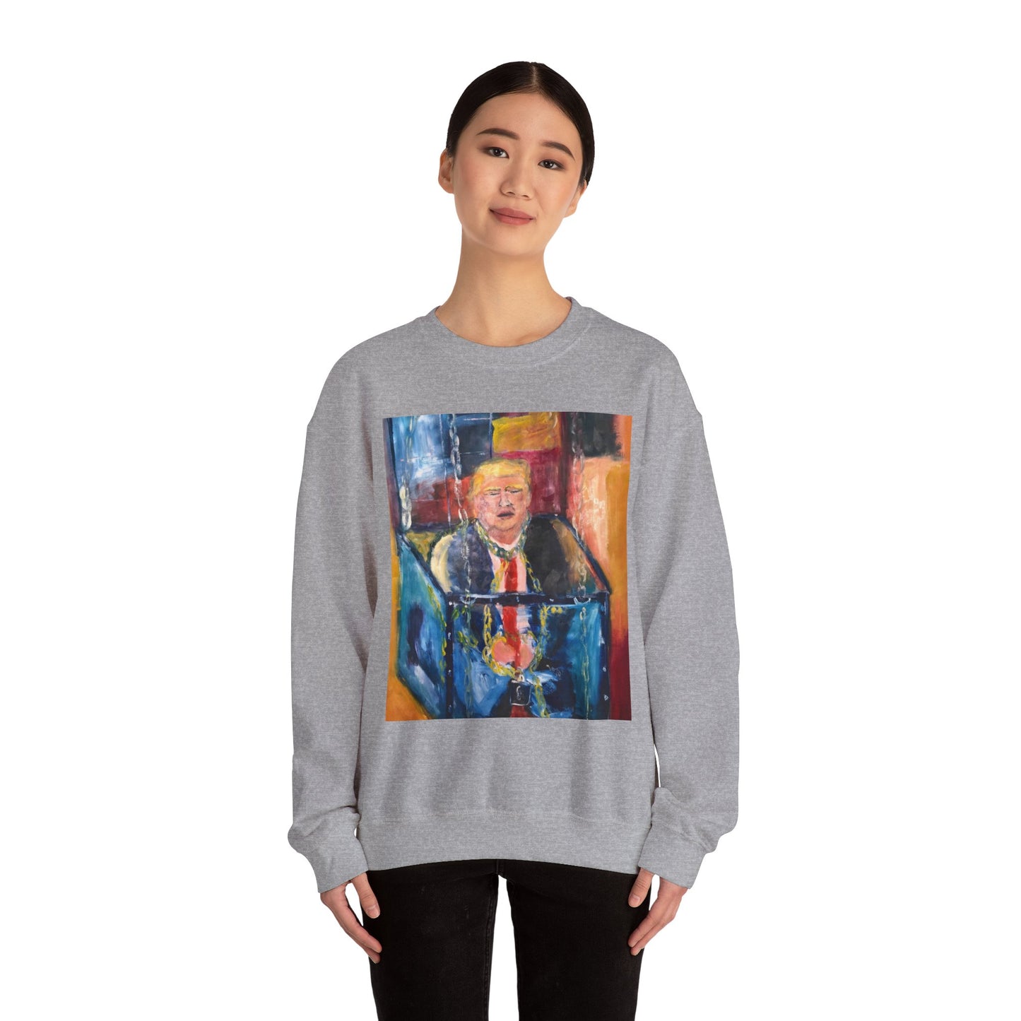 Graphic Sweatshirt - Alvin Clayton Political Statement Sweater