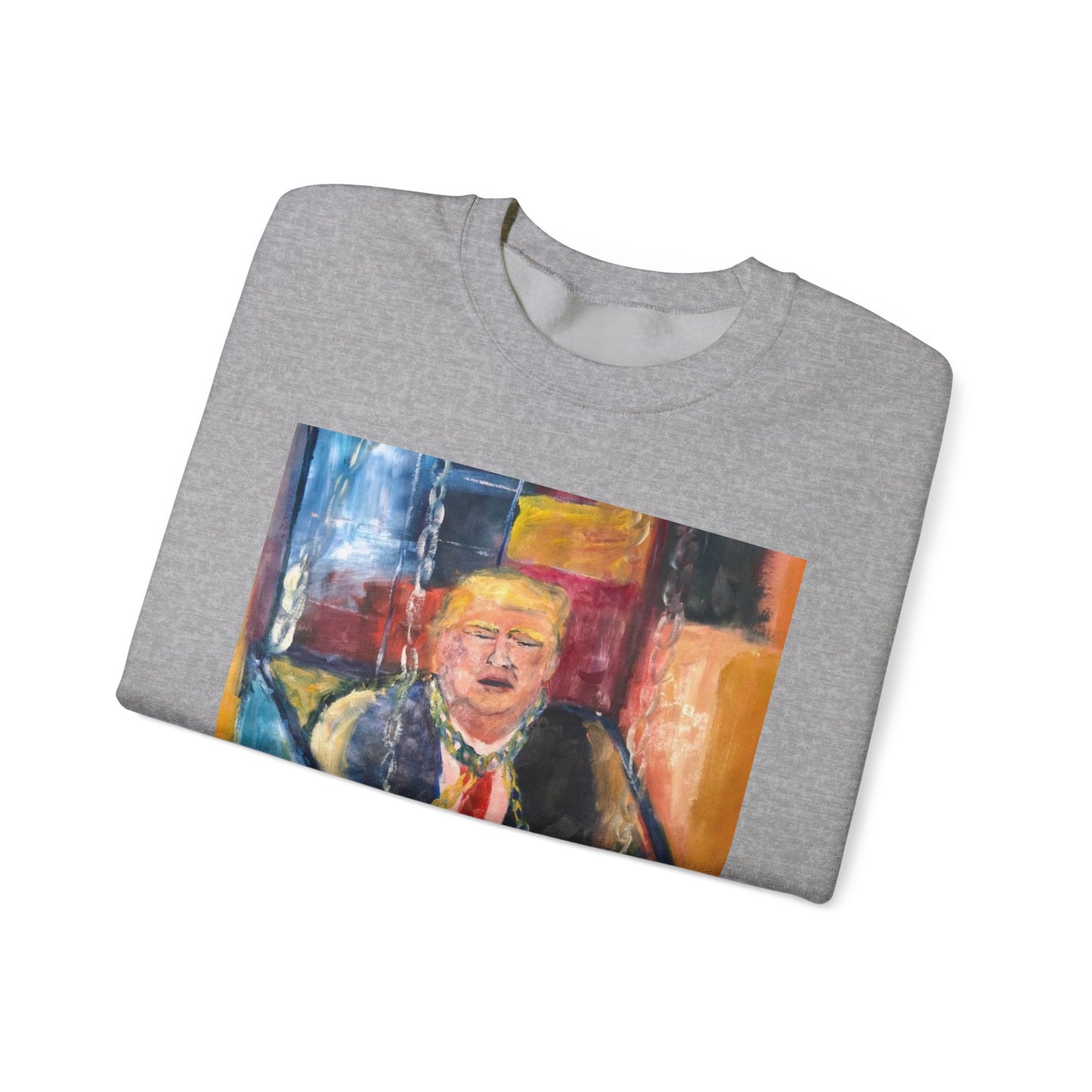 Graphic Sweatshirt - Alvin Clayton Political Statement Sweater