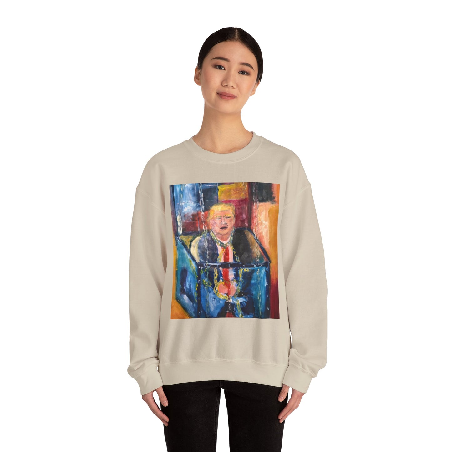 Graphic Sweatshirt - Alvin Clayton Political Statement Sweater