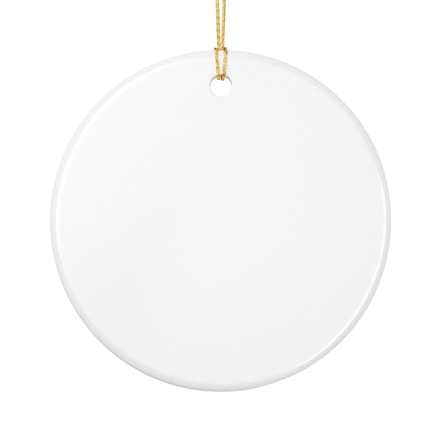 Circle of Love - Alvin Clayton Art - Ceramic Ornament - Inspirational Holiday Decoration