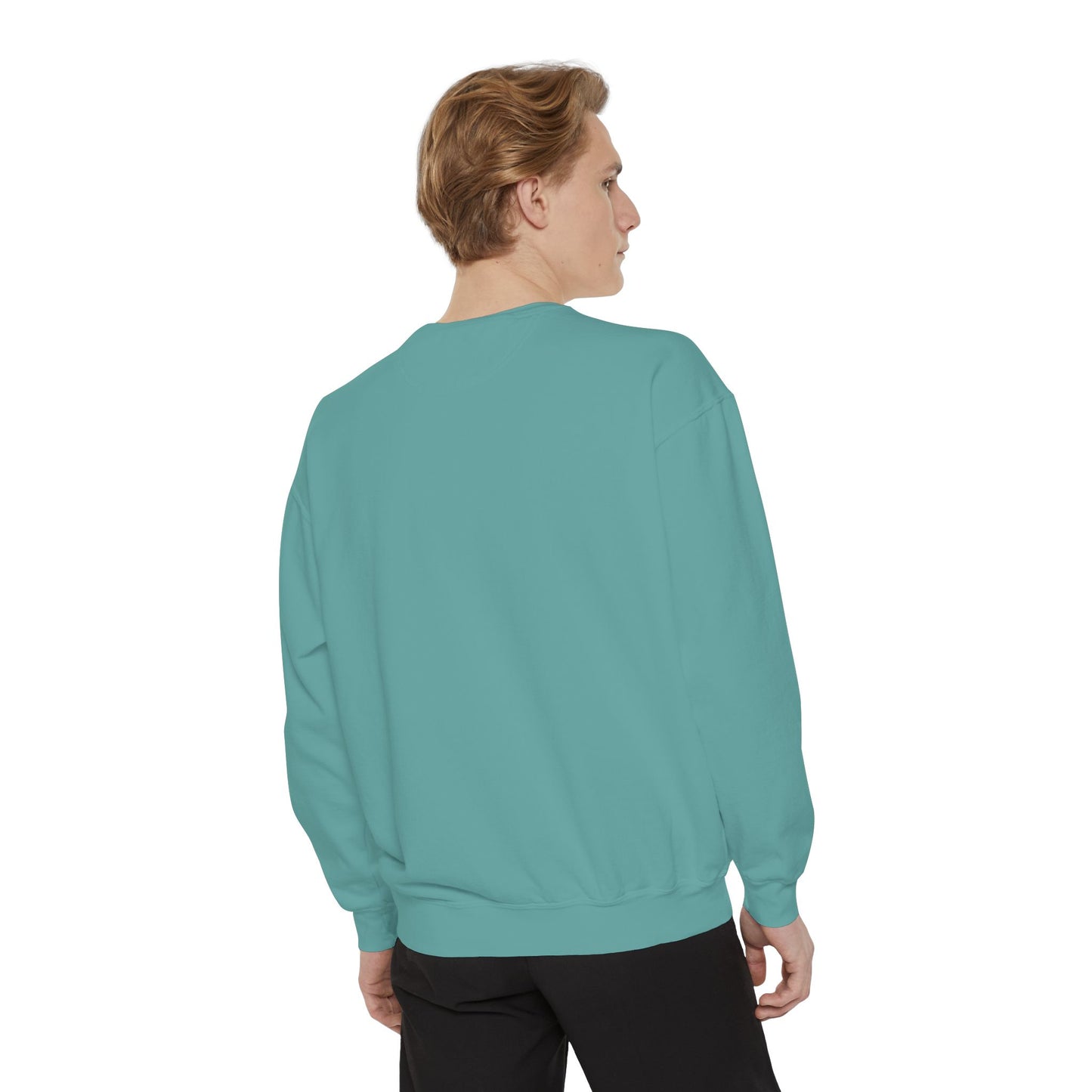 Colorful Abstract Art Crewneck Sweatshirt - The Power of Dance I by Alvin Clayton